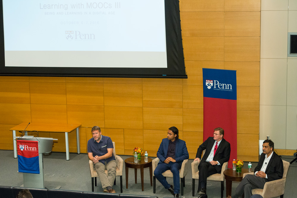 Learning With MOOCs III conference at Huntsman Hall at the University of Pa. in Philadelphia Friday, October 7, 2016. (©2016 Mark Stehle Photography)