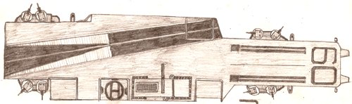 My Drawing of an Aircraft Carrier