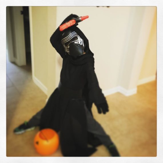 I need to dust the house with the kiddo’s Kylo Ren costume. That thing attracts every speck of dirt within a 50 mile radius at least?